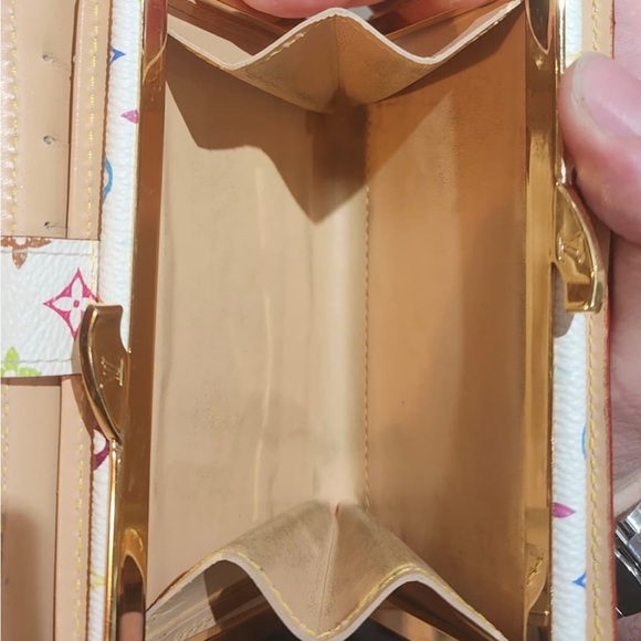 Used Louisvuitton Murakami multicolor wallet - Picture 4 of 7